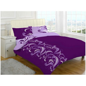 Jacob Floral Paint Reversible Duvet Quilt Cover & Pillow Case Bedding Set in All Sizes