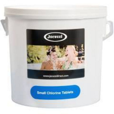 Jacuzzi Pool Small Chlorine Tablets 2.5kg DIY at B&Q