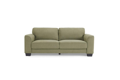 Jada 3 Seater Sofa, Sage Green Boucle Fabric