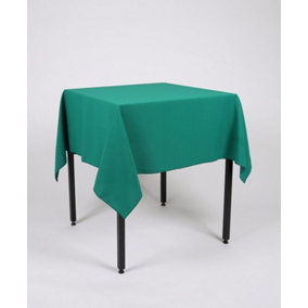 Jade Green Square Tablecloth 121cm x 121cm  (48" x 48")