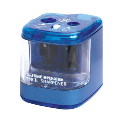 Jakar Double Hole Battery Operated Electric Pencil Sharpener - Assorted ...