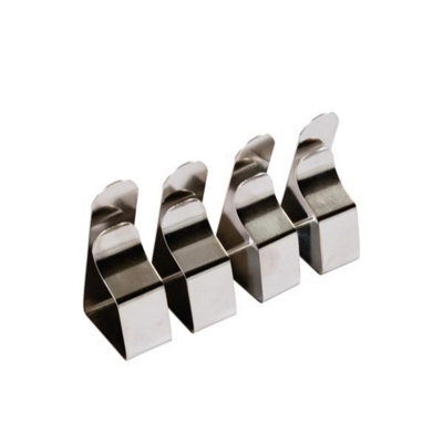Jakar Drawing Board Clips - Set of 4 Nickel-Plated 50mm Clips, Holds ...