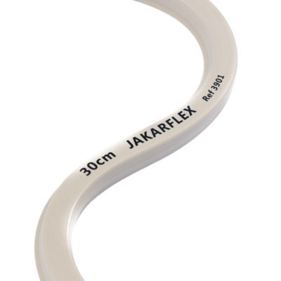 Jakar Flexible Curve 30cm Grey Bendable Ruler 3901 PVC Cover Metal Core ...