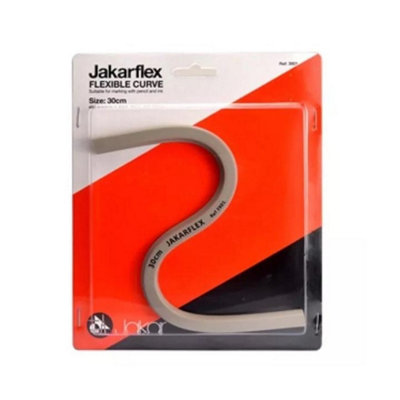 Jakar Flexible Curve Ruler Set 30cm 40cm 60cm 100cm Bendable with Metal ...
