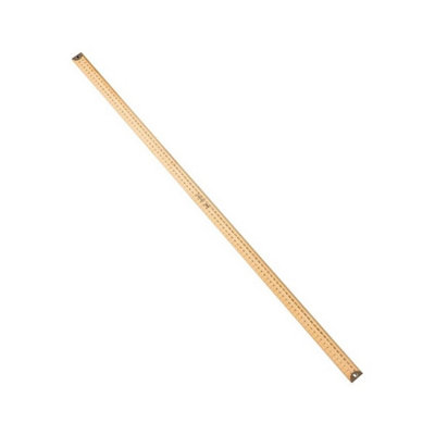 Jakar Wooden Metre Rule - 0-100cm & 0-1000mm Dual Scale Precision ...