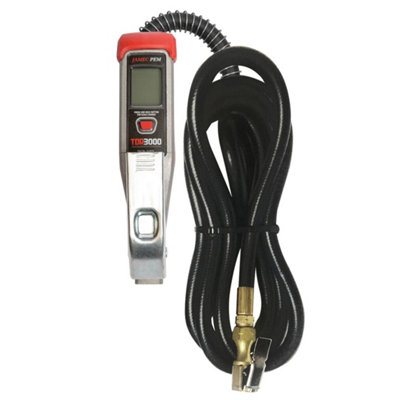 Jamec Pem Tdr 3000 Compact Digital Tyre Inflator With Multi Scale Gauge ...