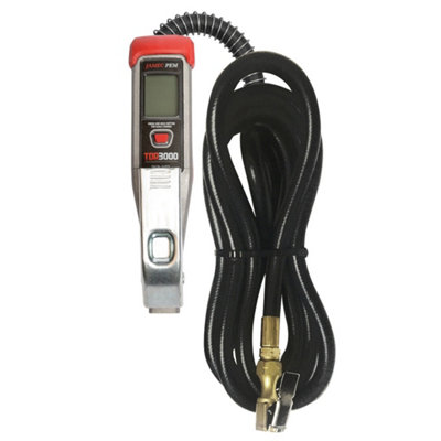 Jamec Pem Tdr 3000 Compact Digital Tyre Inflator With Multi Scale Gauge