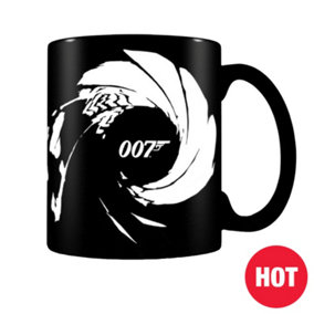 James Bond 007 Heat Changing Mug Black/White (One Size)