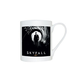James Bond Skyfall Mug White/Black (One Size)