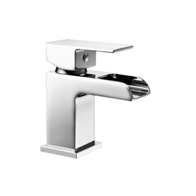 James Parker - Aquaflow Basin Mixer With Push Button Waste