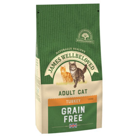 James Wellbeloved Adult Cat Food Grain Free Turkey 1.5kg
