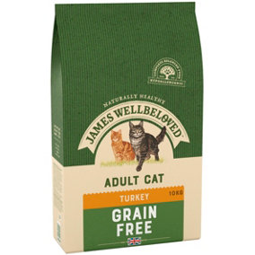 James Wellbeloved Adult Cat Grain Free Turkey 10kg