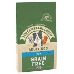 James Wellbeloved Adult Dog Maintenance Grain Free Fish Kibble 10kg