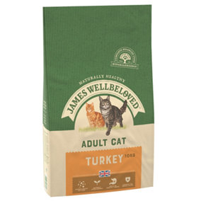 James Wellbeloved Adult Oralcare Turkey & Rice Cat Food 10kg