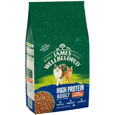 James Wellbeloved Cat Adult High Protein Chicken & Turkey 4kg