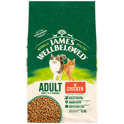 James Wellbeloved Chicken & Rice Adult Cat Food Price Comparisons | Compare The Build