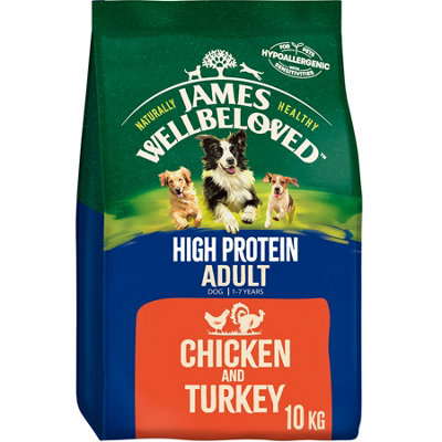 James Wellbeloved Dog Adult High Protein Chicken & Turkey 10kg Price Comparisons | Compare The Build