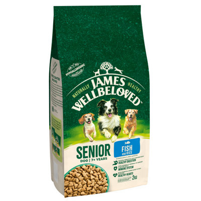 James Wellbeloved Fish & Rice Senior Dog Food 2kg