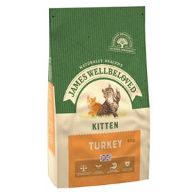 James Wellbeloved Kitten Turkey & Rice 4kg