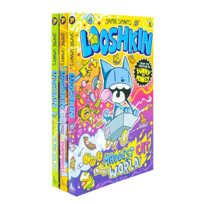 Jamie Smart's LOOSHKIN Series 3 Books Collection Set(Looshkin: If You ...