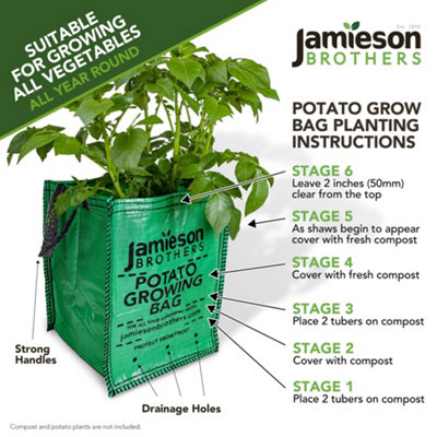Jamieson Brothers 5 Potato Planter Bags