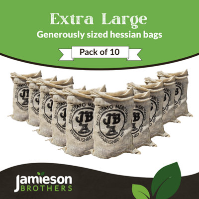 Jamieson Brothers Hessian Sacks - 10 Pack