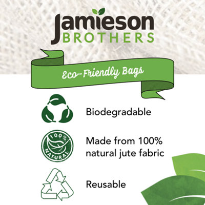 Jamieson Brothers Hessian Sacks - 10 Pack - 6