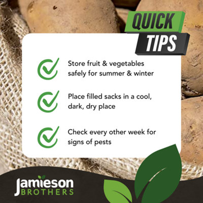 Jamieson Brothers Hessian Sacks -  5 Pack - 7