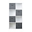 Jane - 2x4 Cube Storage Unit with baskets - White