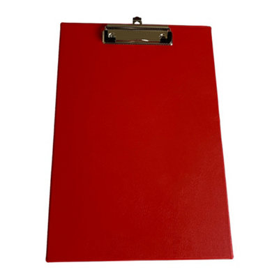 Janrax A4 Red PVC Single Clipboard– Choice Wholesale