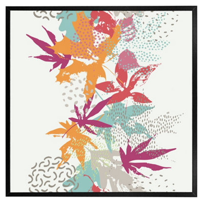 Japanese maple (Picutre Frame) / 20x20" / White