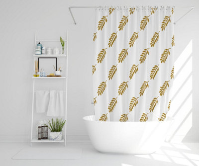 Japanese painting of bamboo (Shower Curtain) / Default Title