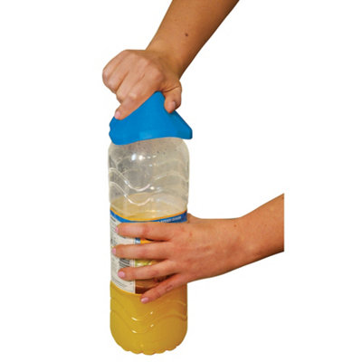 Jar and Bottle Grip Opener - Blue Rubber Grip Non Slip Mobility Tight Lid Opener
