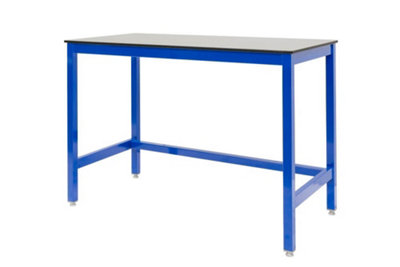 JAS Engineering 1800mm x 900mm x 840mm compact laminate top MD workbench with all metal levelling feet