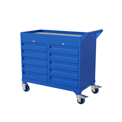 JAS Engineering- Mobile Tool Cabinet - 920mm x 460mm x 820mm with 2 x 5 Drawer Units and Castors