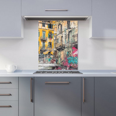 Jasper Reed: 00014 Premium Glass Kitchen Splashback W600mm x H750mm