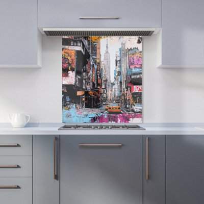 Jasper Reed: 00018 Premium Glass Kitchen Splashback W600mm x H650mm
