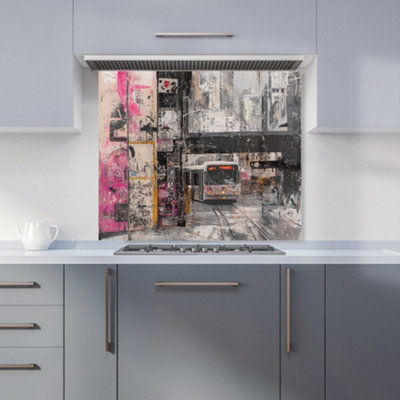 Jasper Reed: 00036 Premium Glass Kitchen Splashback W900mm x H750mm