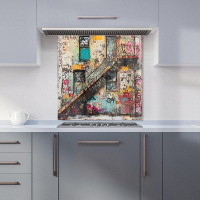 Jasper Reed: 00037 Premium Glass Kitchen Splashback W600mm x H600mm