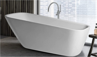 JASSFERRY 1700x740 mm Luxury Freestanding Bath Bathtub Slipper Design ...