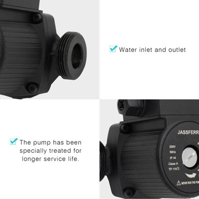 JASSFERRY Central Heating Pump Automatic Hot Water Heat Circulation Pump  Replacement 15-50 15-60 | DIY at Bu0026Q