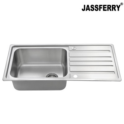 Kitchen sink 1000 discount x 500 single bowl