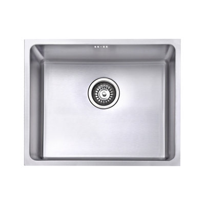 JASSFERRY Undermount Stainless Steel Kitchen Sink Single Bowl, 540 x 440 mm
