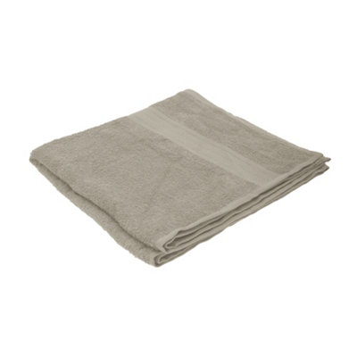 Zoé Brick plain bath towel 100 x 180