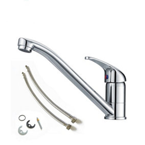 Javi Single Lever Kitchen Sink Mixer Tap Inc Tails and fixings
