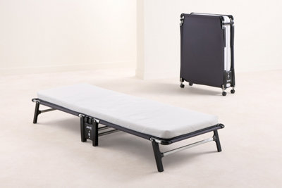 Jay-Be CE120 Compact Folding Bed with e-Fibre Mattress, Small Double