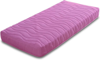 Jazz Mattress, FIRM SUPPORT, Reflex Foam, Silent Sleep, Pink 4FT (120x190)