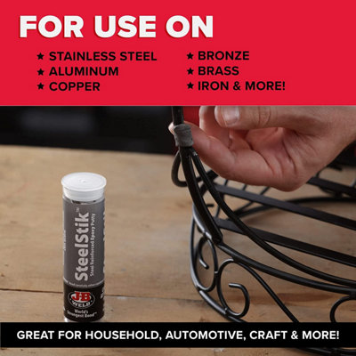 Steel Epoxy Putty Stick - Reinforced Metal Repair Hard Glue Filler 50g