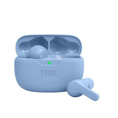 JBL Wave Beam Blue In-Ear Wireless Earbuds Includes Free Gift