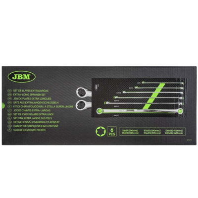 JBM Tools 6pc Torx Ex Long Spanner Set E6-E24